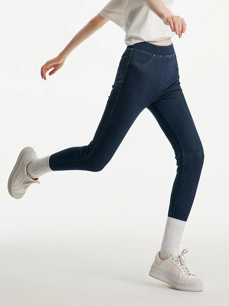 Stretch Knitted Yoga Jeans