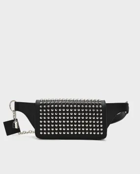 Studded Sensation Fanny Pack in Black