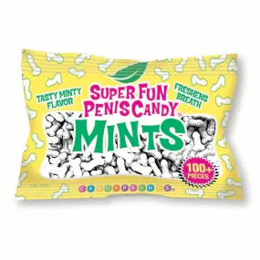 Super Fun Penis Candy Mints 3 oz. Bag