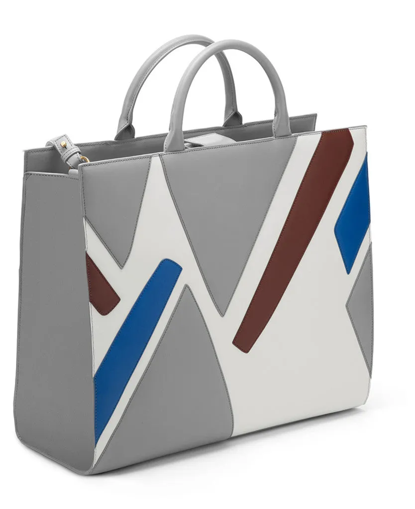 SW0912 Top Handle Abstract Tote