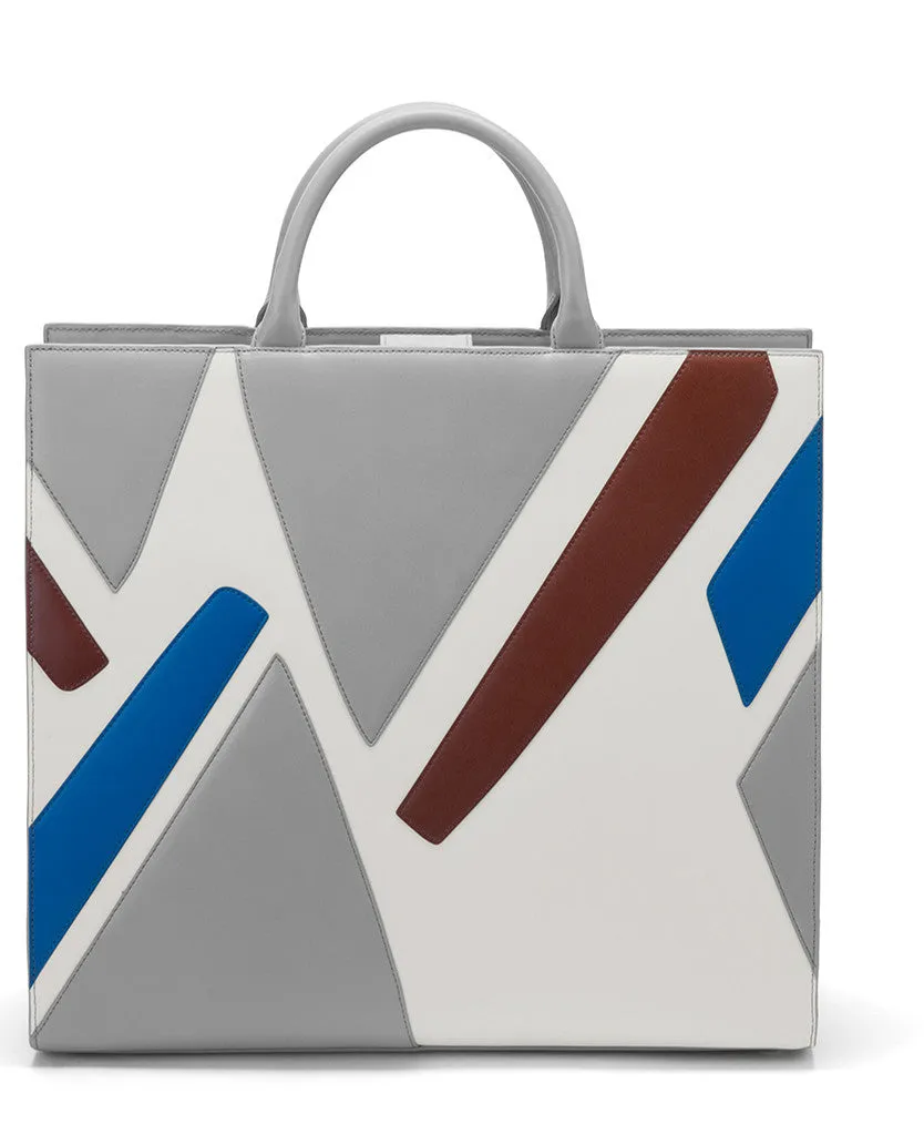 SW0912 Top Handle Abstract Tote