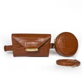 Tan Celina Belt bag