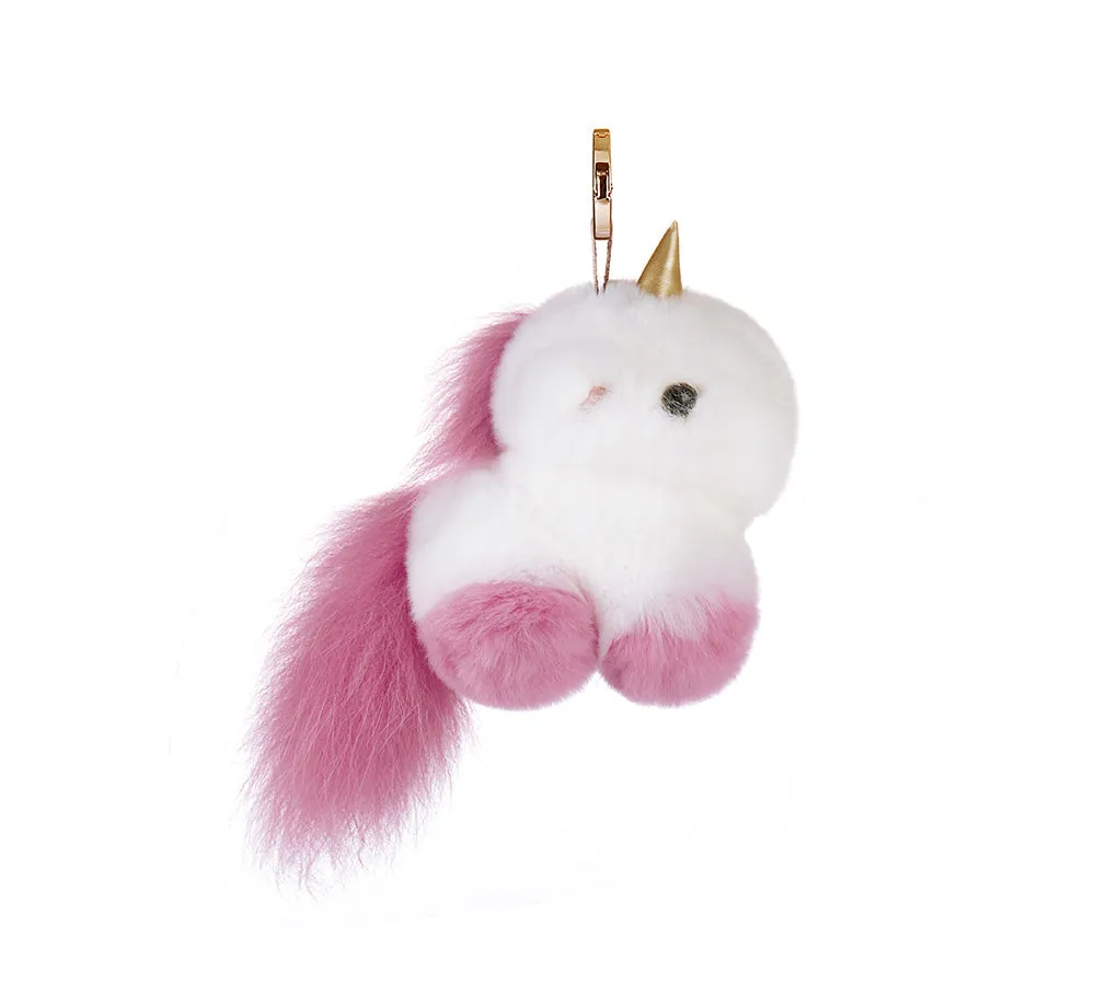 TARRAMARRA® Fluffy Unicorn Keyring