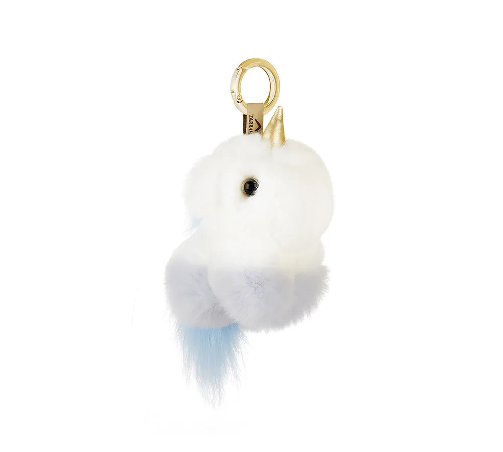 TARRAMARRA® Fluffy Unicorn Keyring