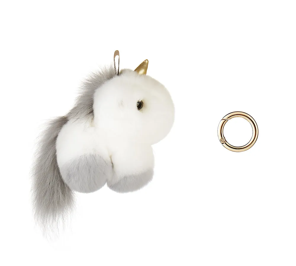 TARRAMARRA® Fluffy Unicorn Keyring