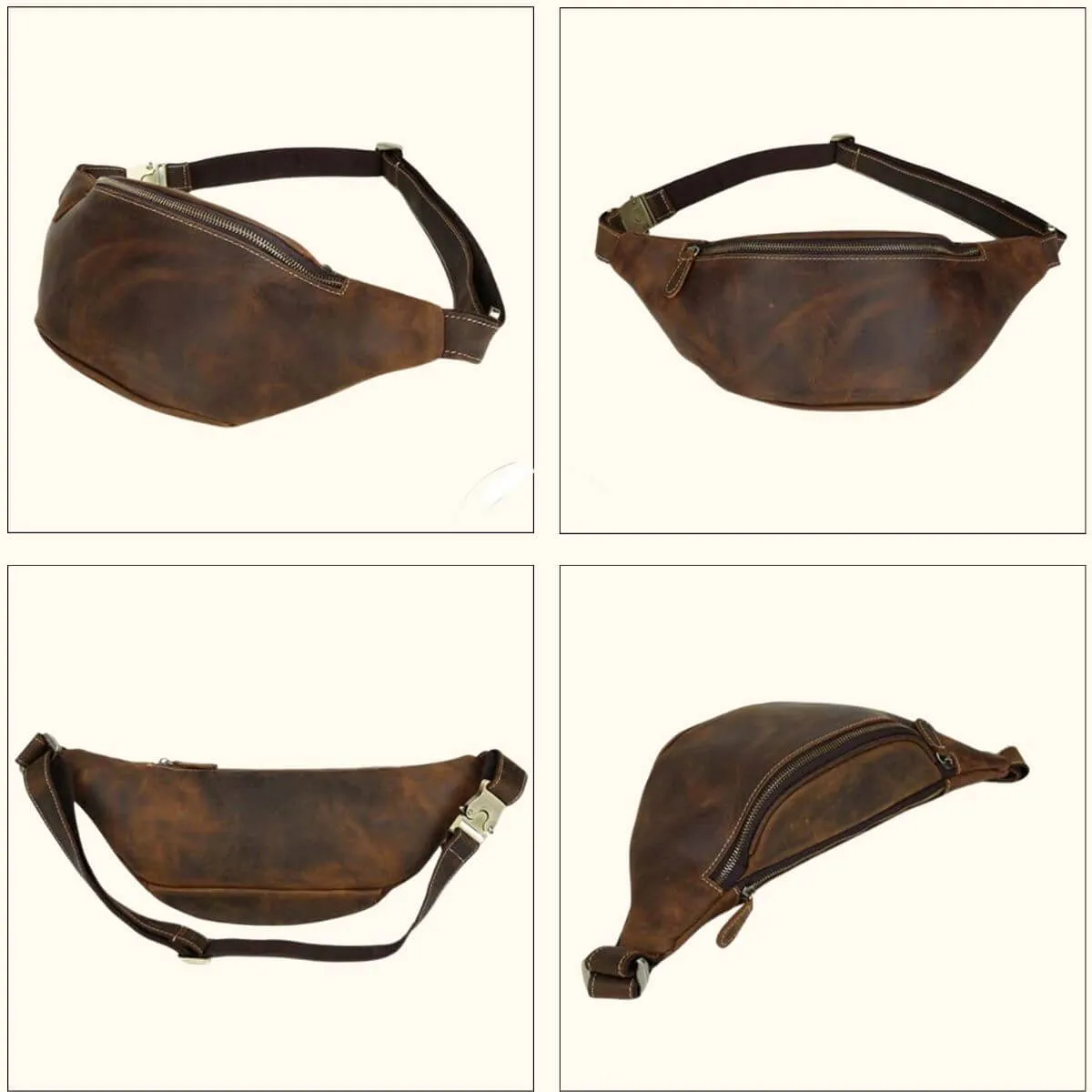 The Ammo Pouch - Leather Waist Bag