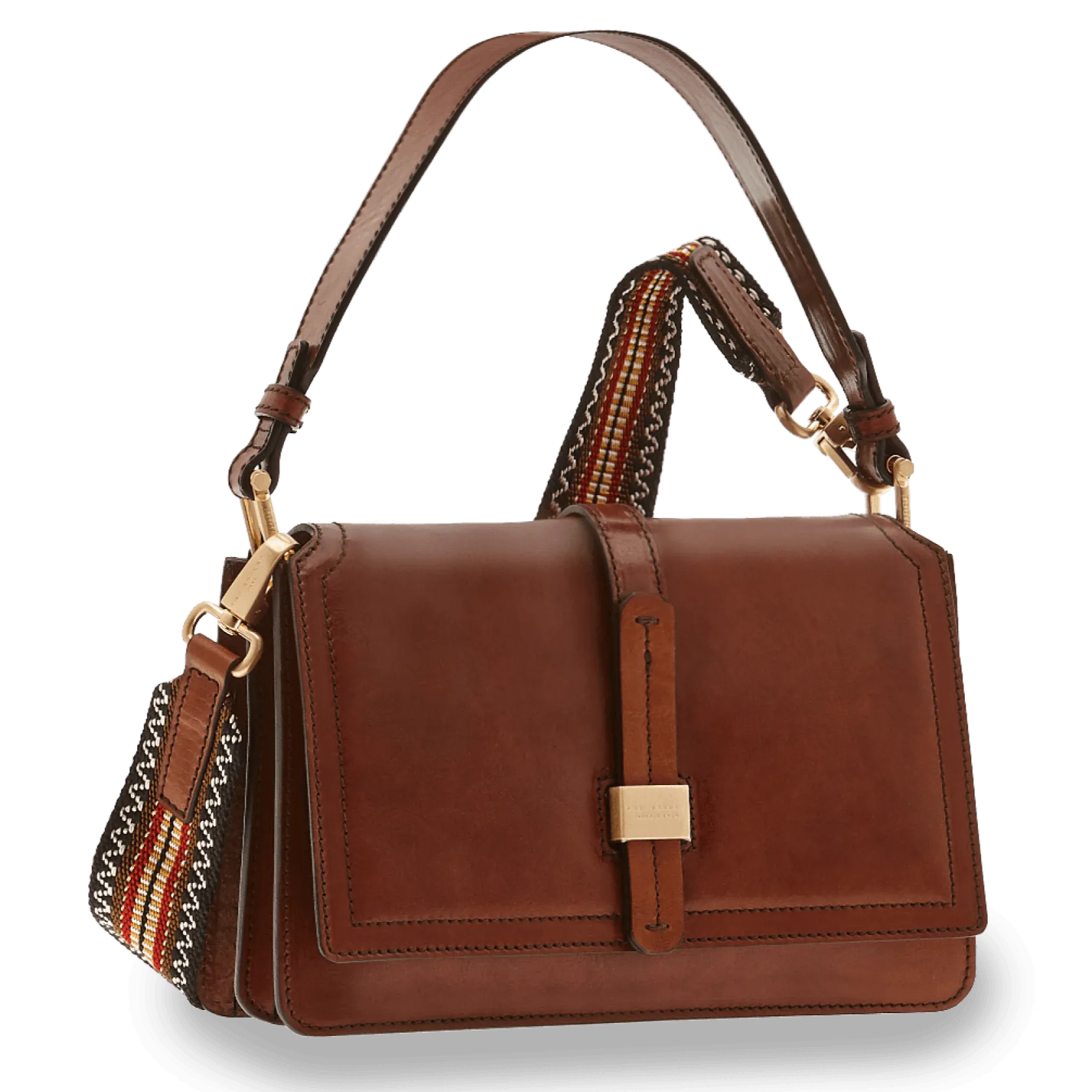 The Bridge - Beatrice Shoulder Bag in Brown