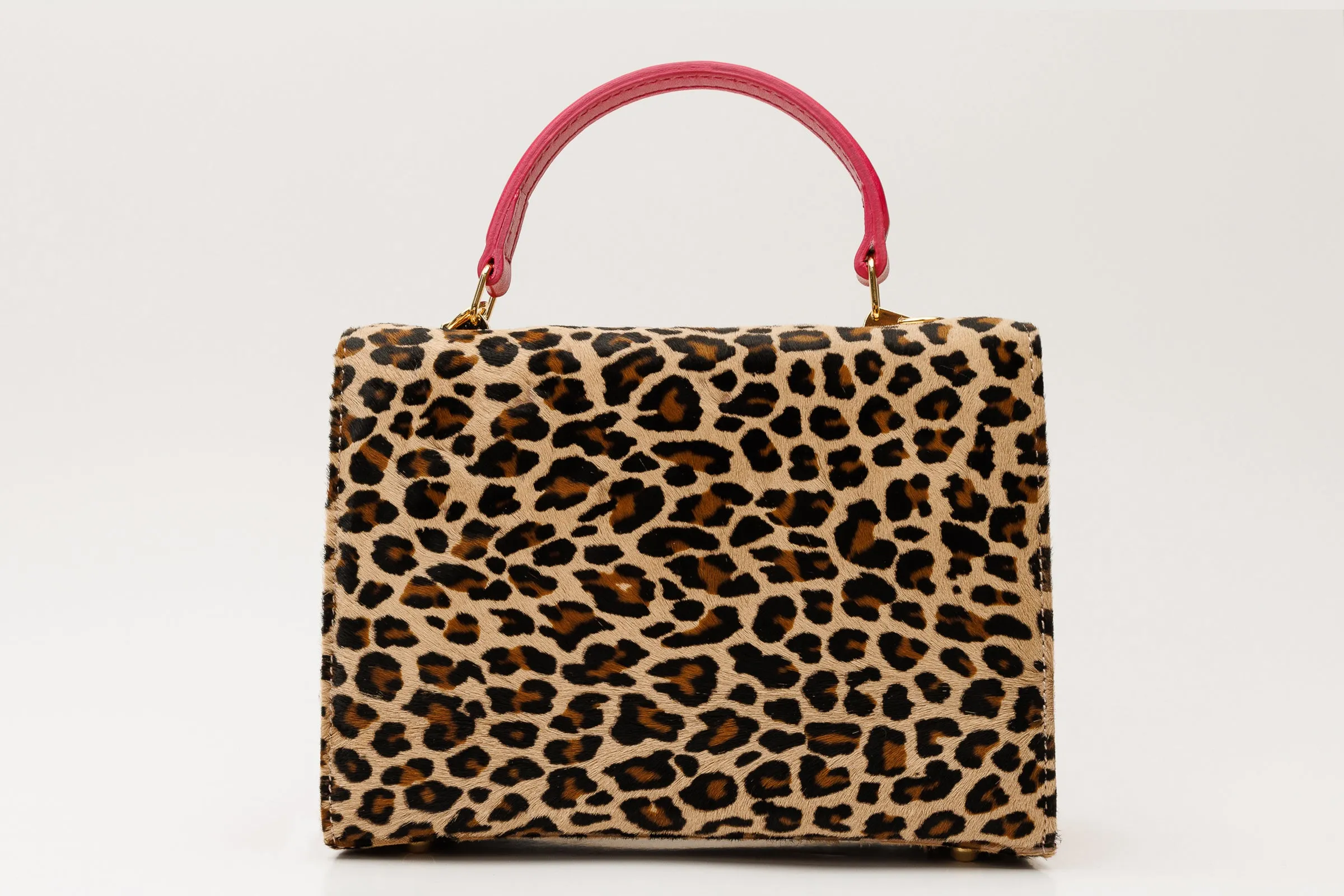 The Olbia Leopard Leather Hanbag