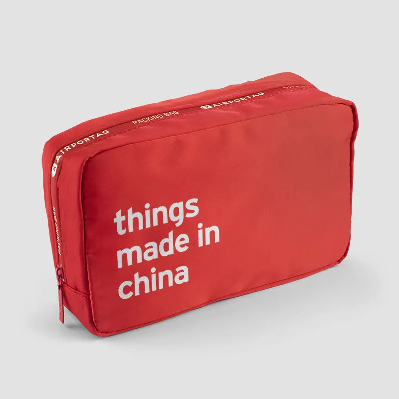 Things made in china - Packing Bag