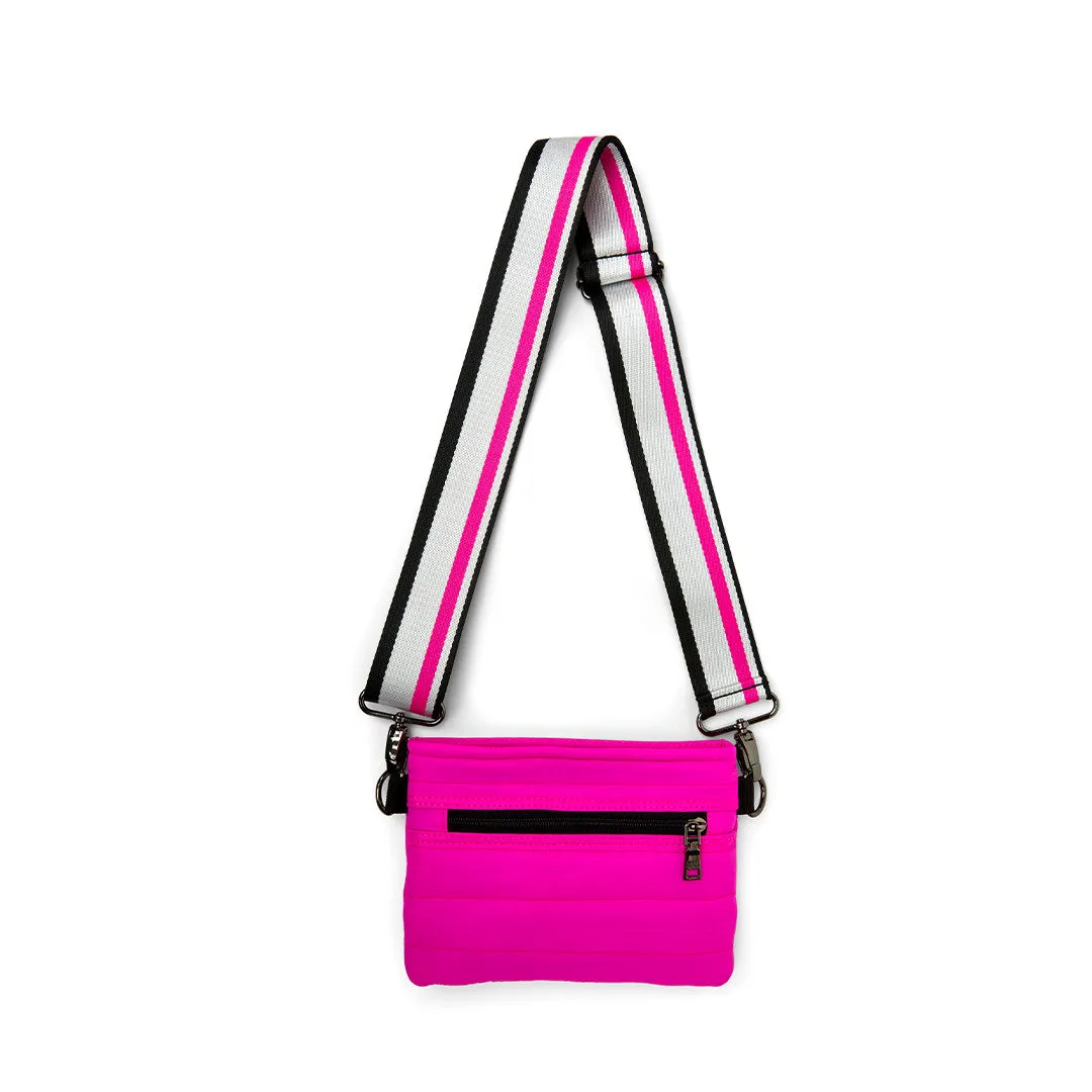 Think Royln Bum Bag/Crossbody Belt Bag Neon Pink