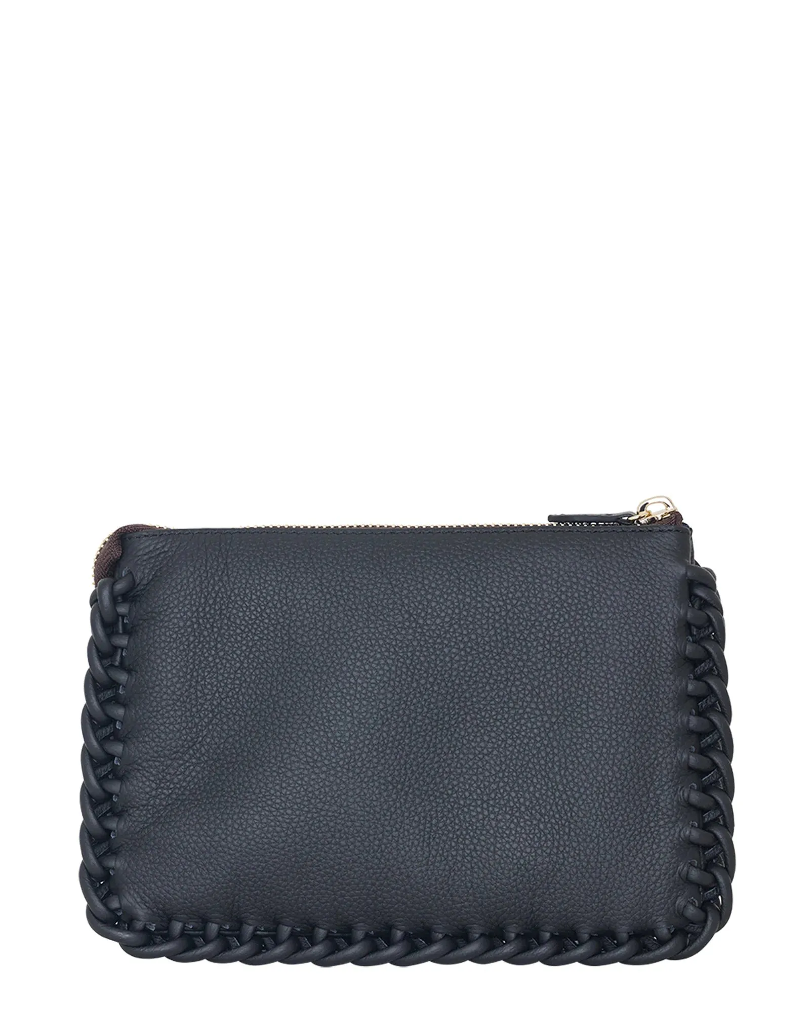 Tilly's Big Sis Crossbody | Plaited Edge Black