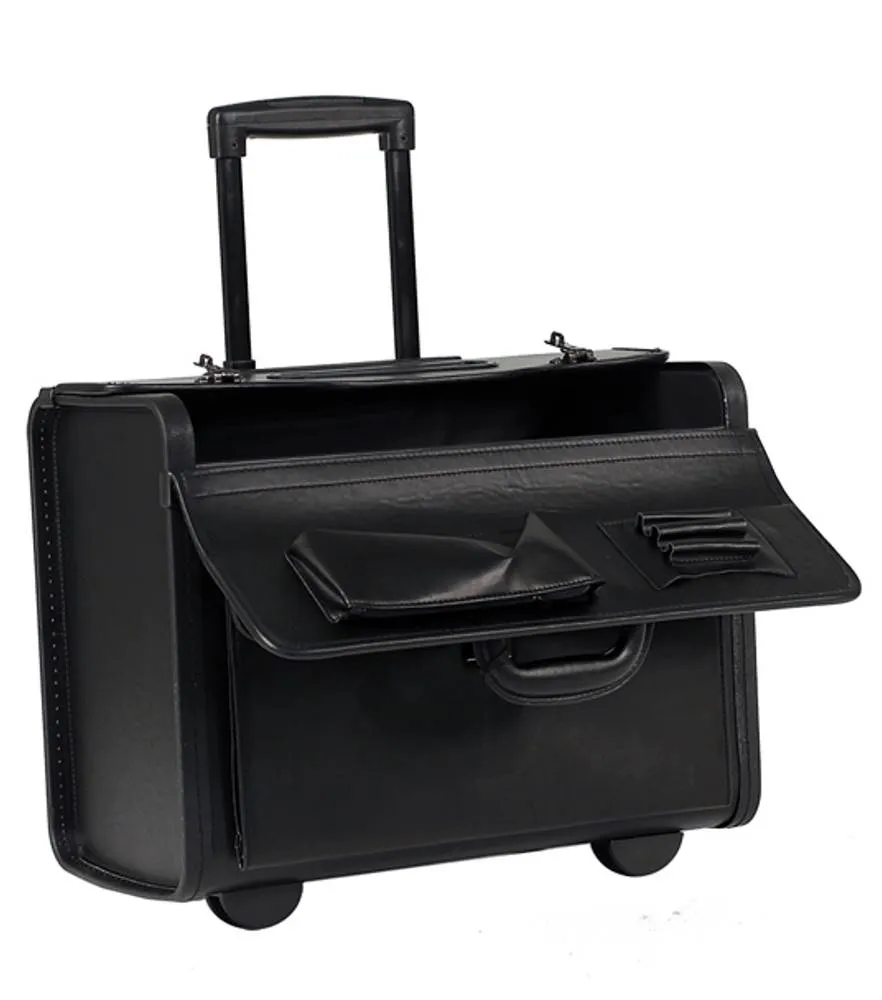 Tosca Pilot Case Wheeled Carry-on - Black