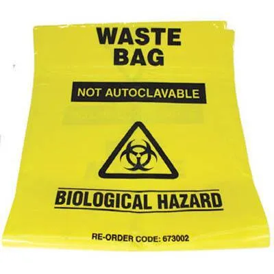 Trafalgar Clean-Up Biohazard Bag Yellow