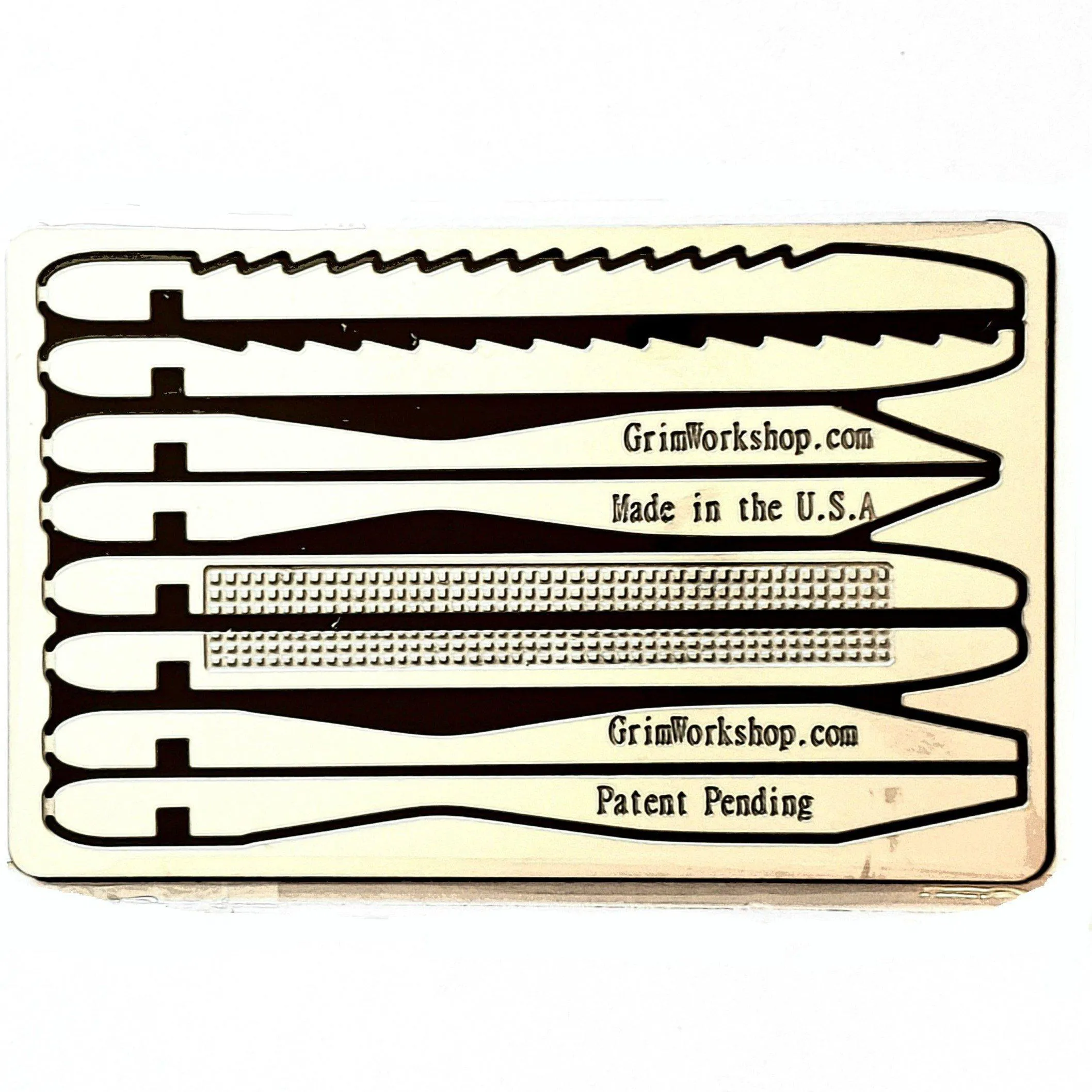 Tweezer Kit First Aid Card : Credit Card Size Set of  Tweezers