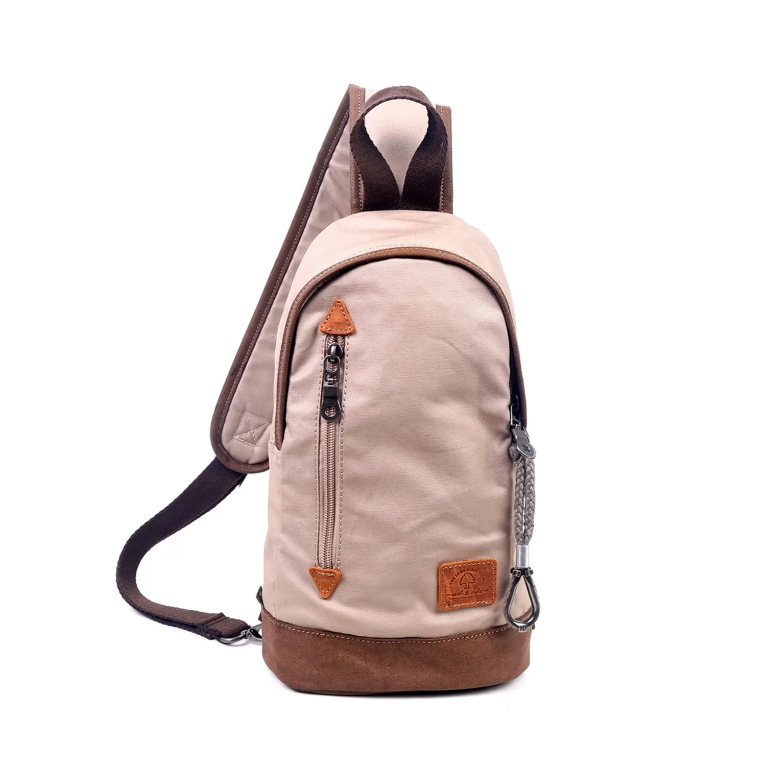 Urban Light Coated Canvas Sling Bag