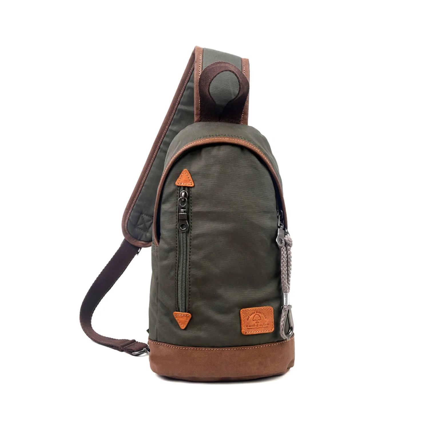 Urban Light Coated Canvas Sling Bag