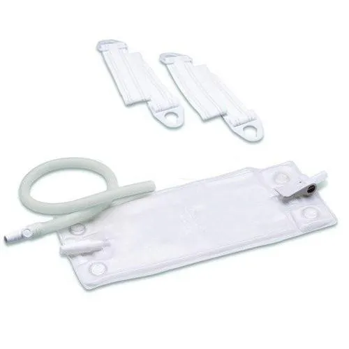 Vented Urinary Leg Bag Combination Pack, Medium 18 oz.