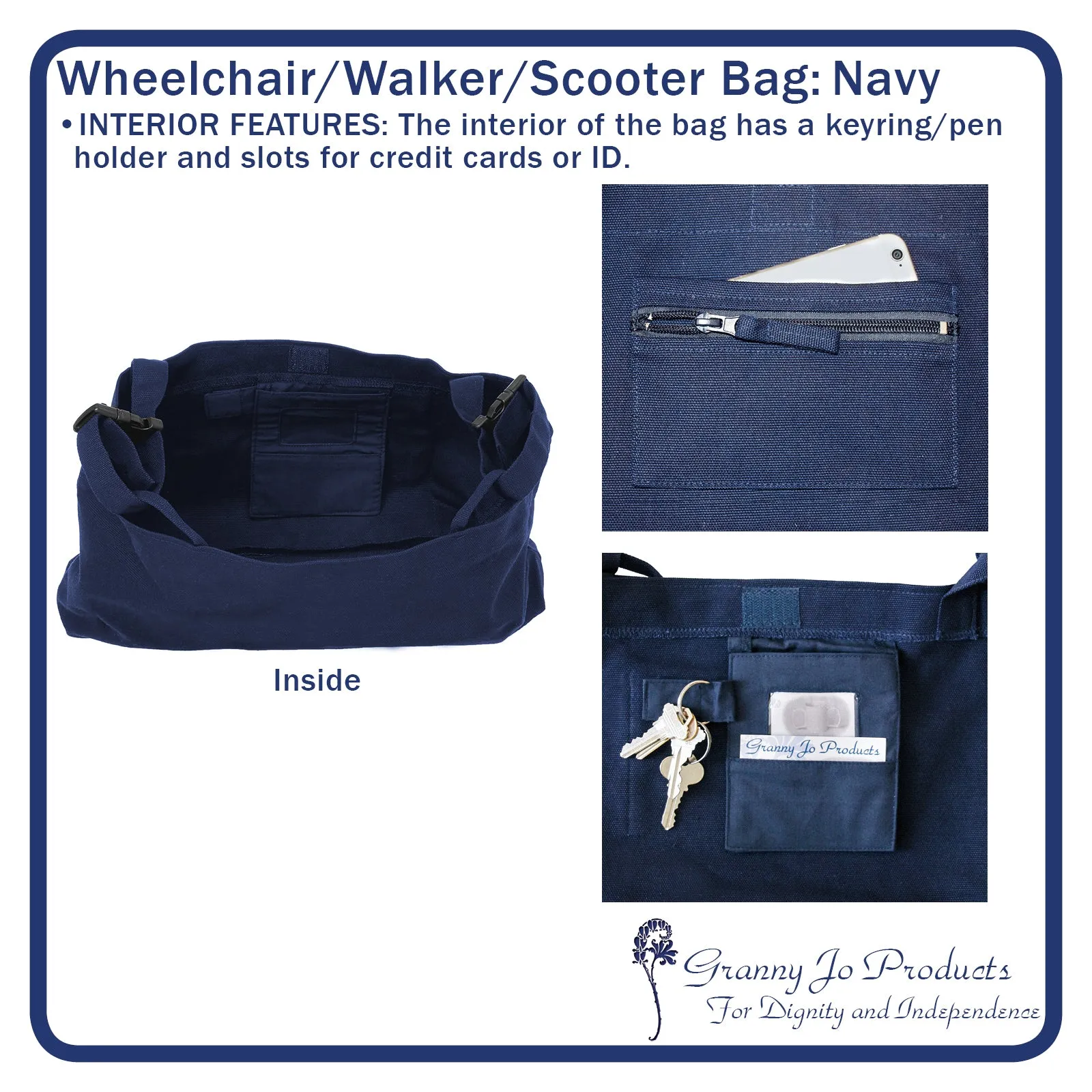 Walker/Wheelchair/Scooter Bag