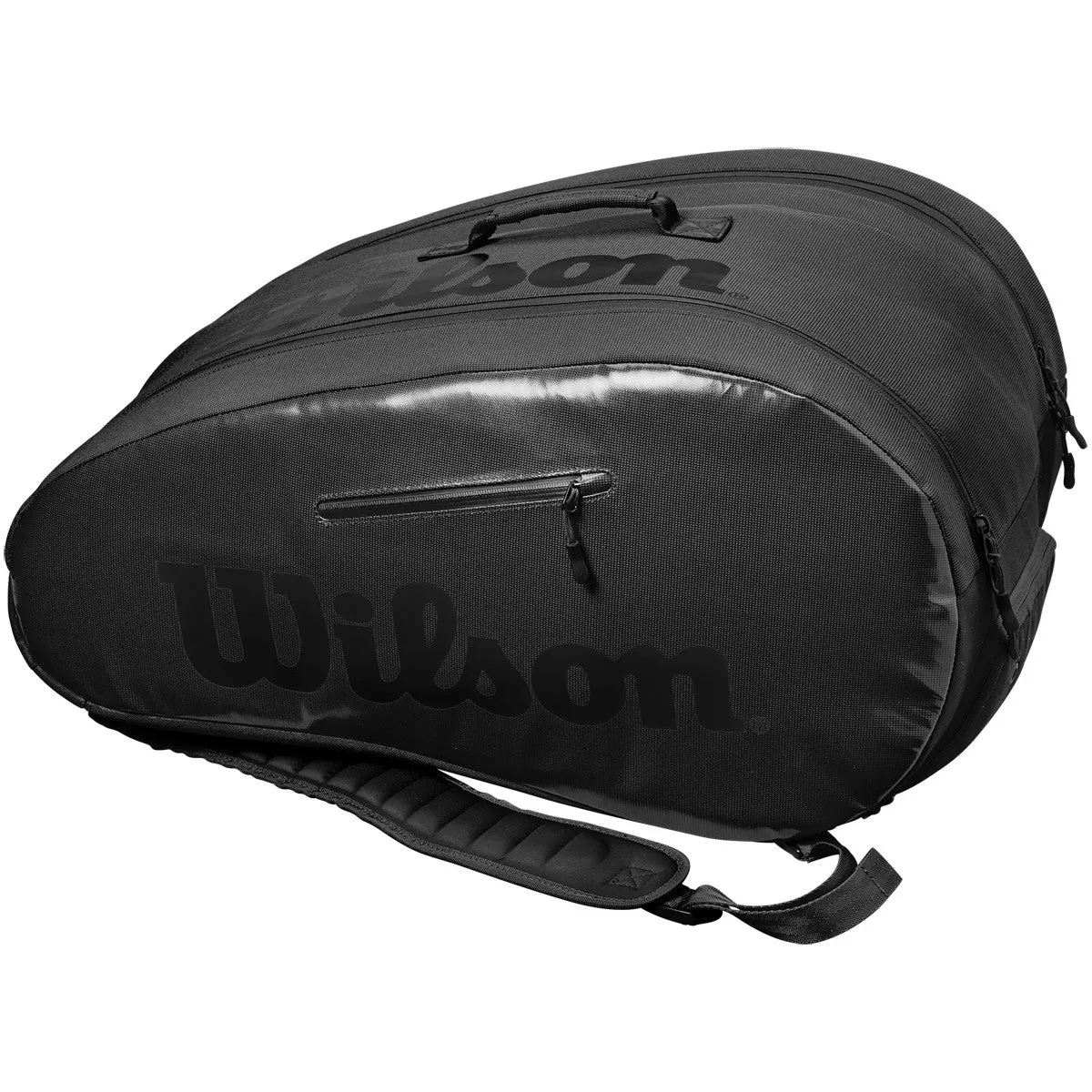 Wilson Luxury Super Tour Black Padel Racket Bag [WS]