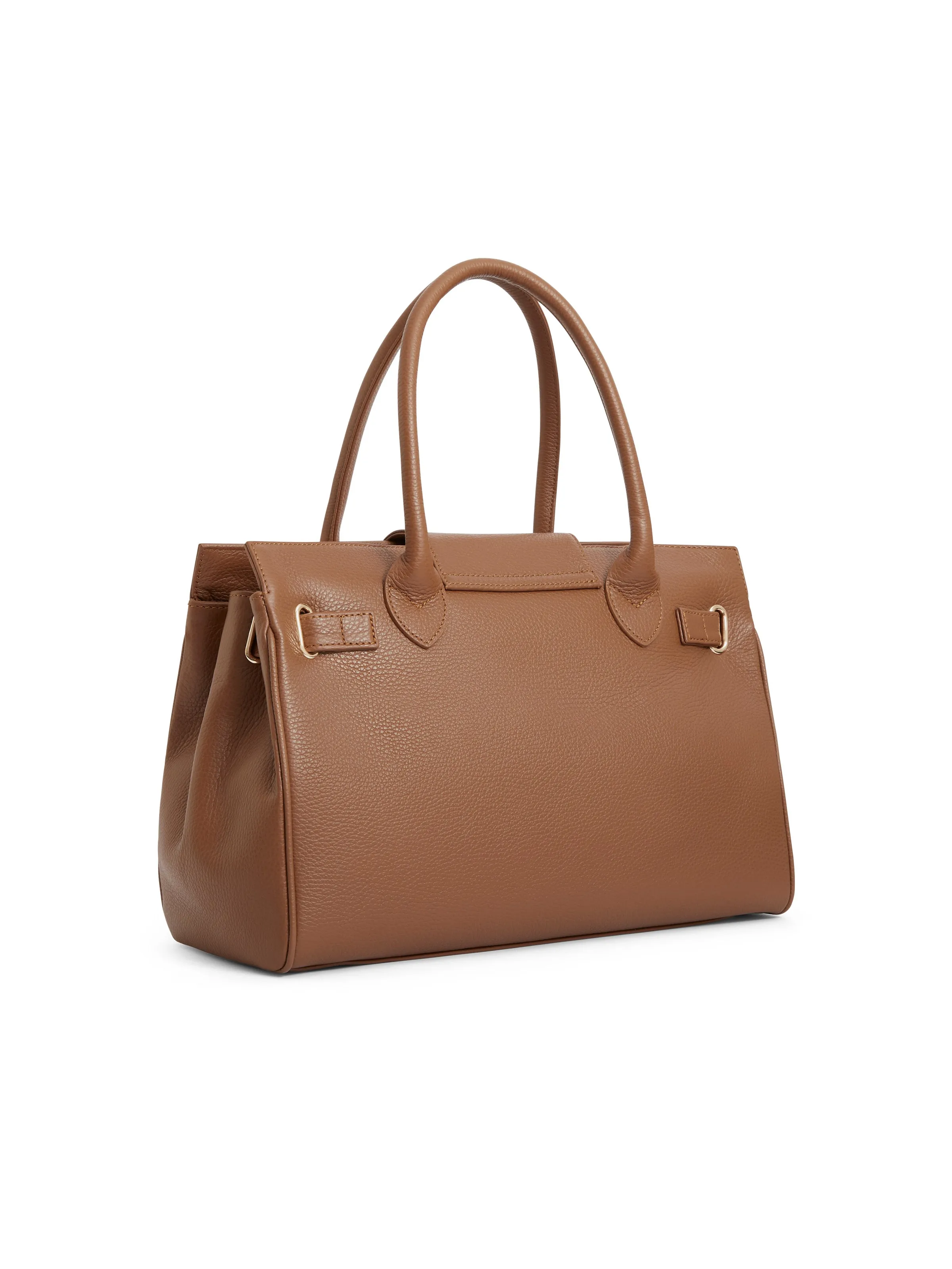 Windsor Handbag - Tan Pebbled Leather