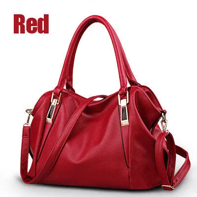 Women Messenger Bags Leather Handbag Luxury Fashion Soft Crossbody Bag For Women Famous Brand Designer Handbags High Quality 983