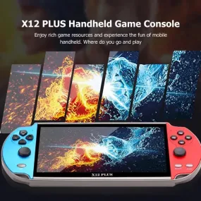 X12 Plus X7 Handheld Game Console  X7 Plus 7.1/5.1/4.3 Inch HD Screen