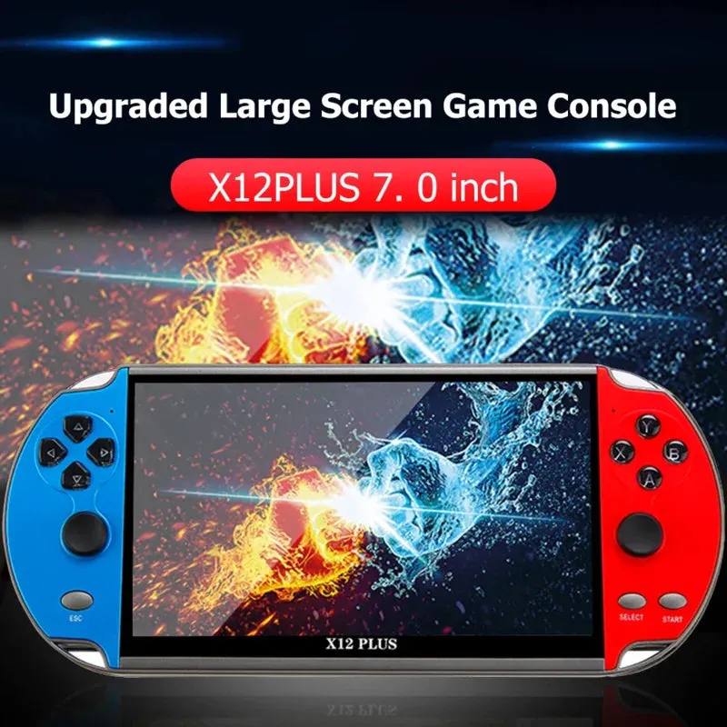 X12 Plus X7 Handheld Game Console  X7 Plus 7.1/5.1/4.3 Inch HD Screen