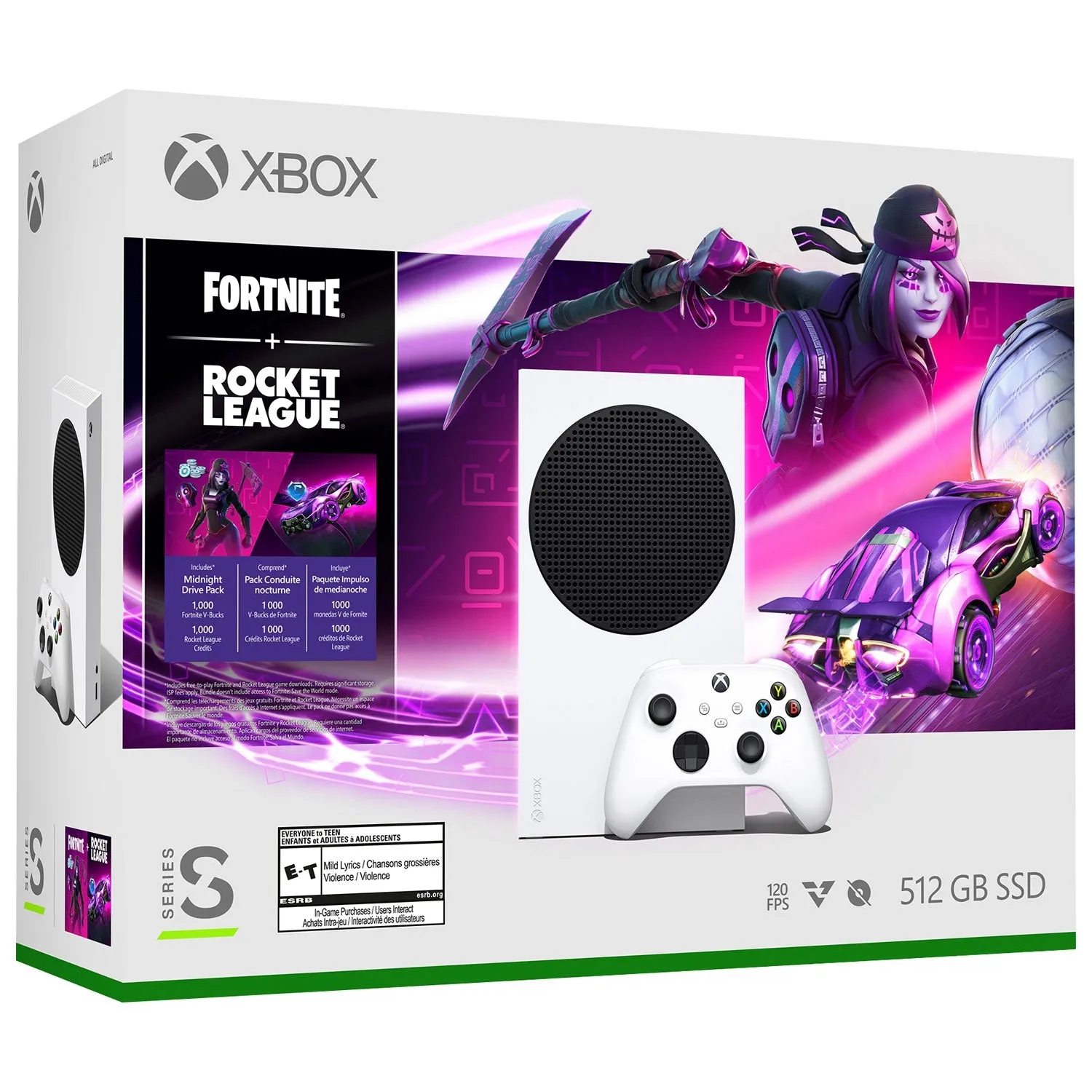 Xbox Series S 512GB Fortnite & Rocket League Bundle