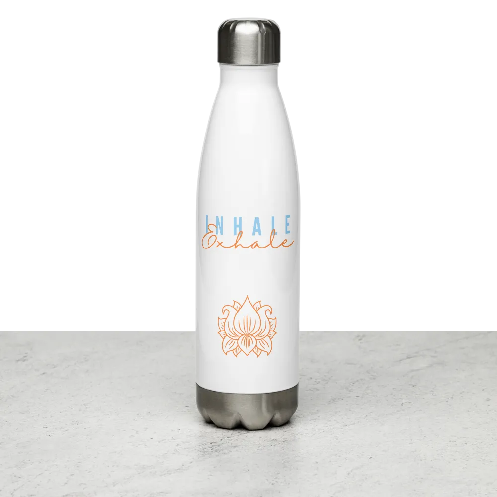 Yoga Stainless Steel Water Bottle